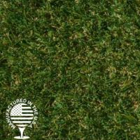 artificial grass with green and yellow blades