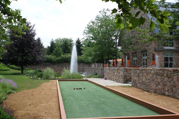 Las Vegas Custom Bocce Court using artificial turf