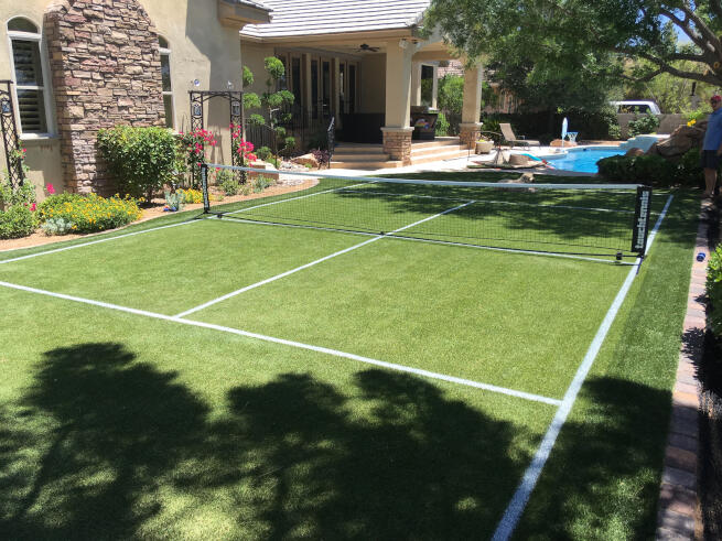 Las Vegas Backyard Pickleball Court